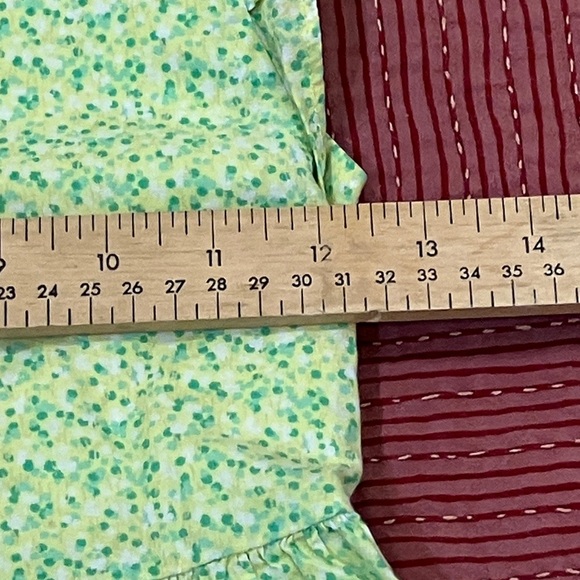 Gap girls size small / 6-7 years Charming Green summer Dress with inner lining - Picture 9 of 12